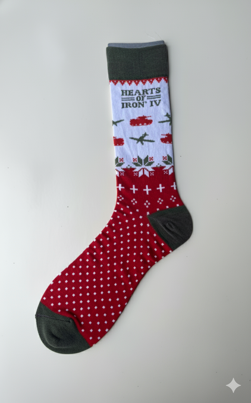 Hearts of Iron IV Socks - 2 Pairs!