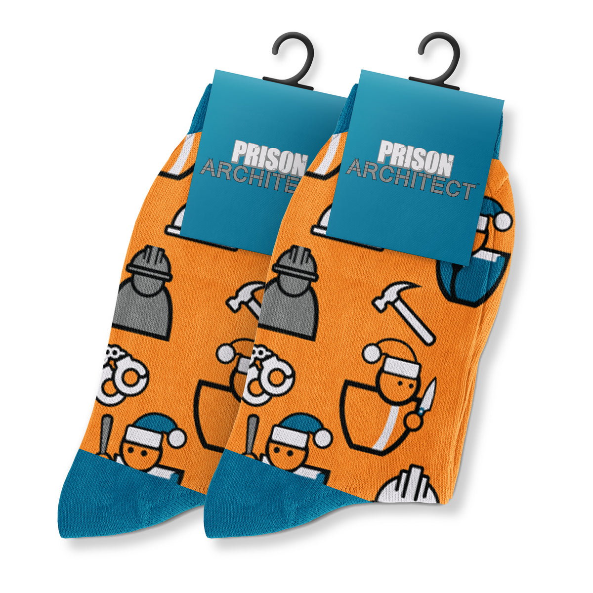Prison Architect Socks - 2 Pairs!