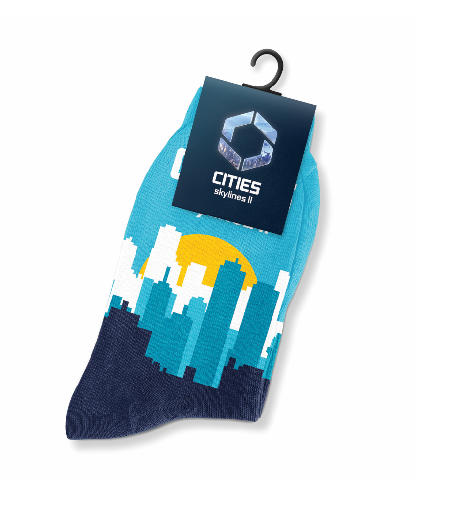 Cities: Skylines II Socks - 2 Pairs!