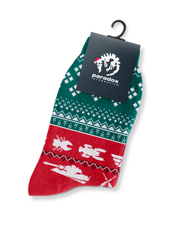 Paradox Interactive Socks - 2 Pairs!
