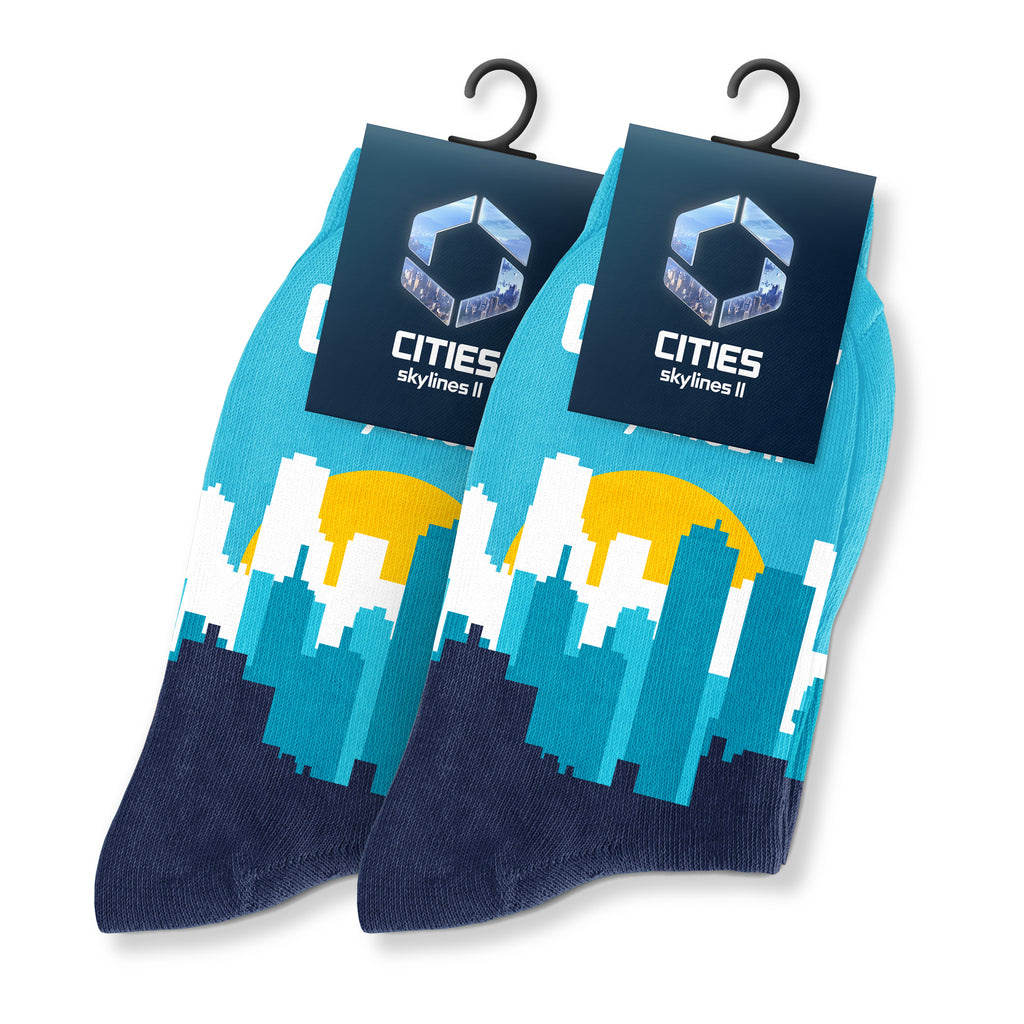 Cities: Skylines II Socks - 2 Pairs!