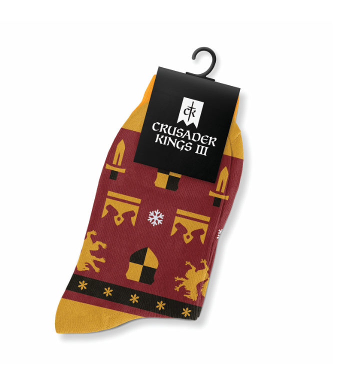 Crusader Kings III Socks - 2 Pairs!