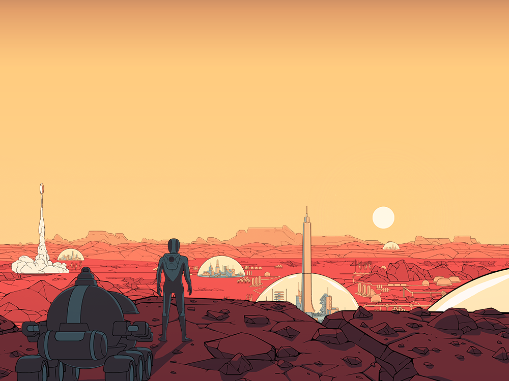Surviving Mars Relaunched Socks - 2 Pairs!