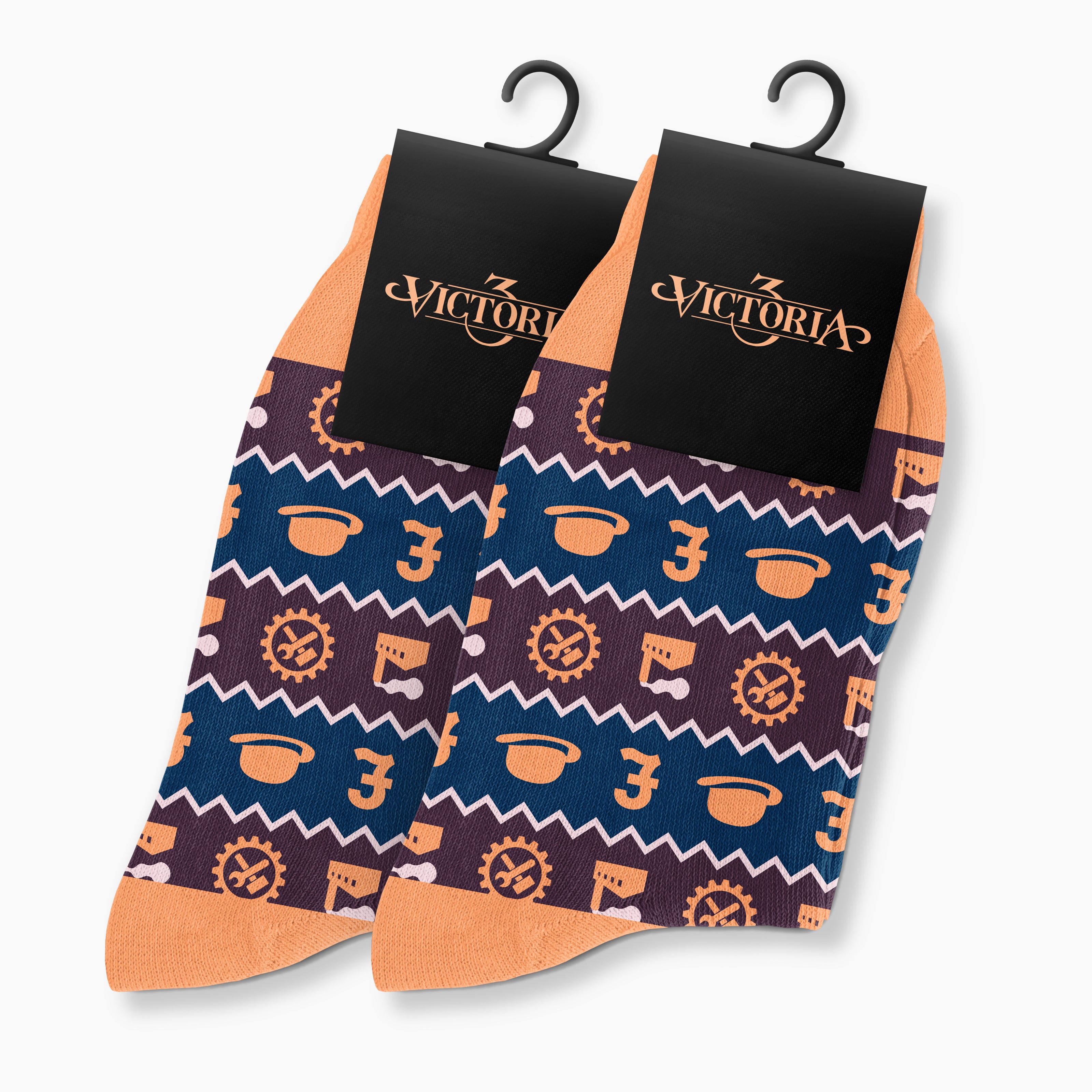 Victoria 3 Socks - 2 Pairs!